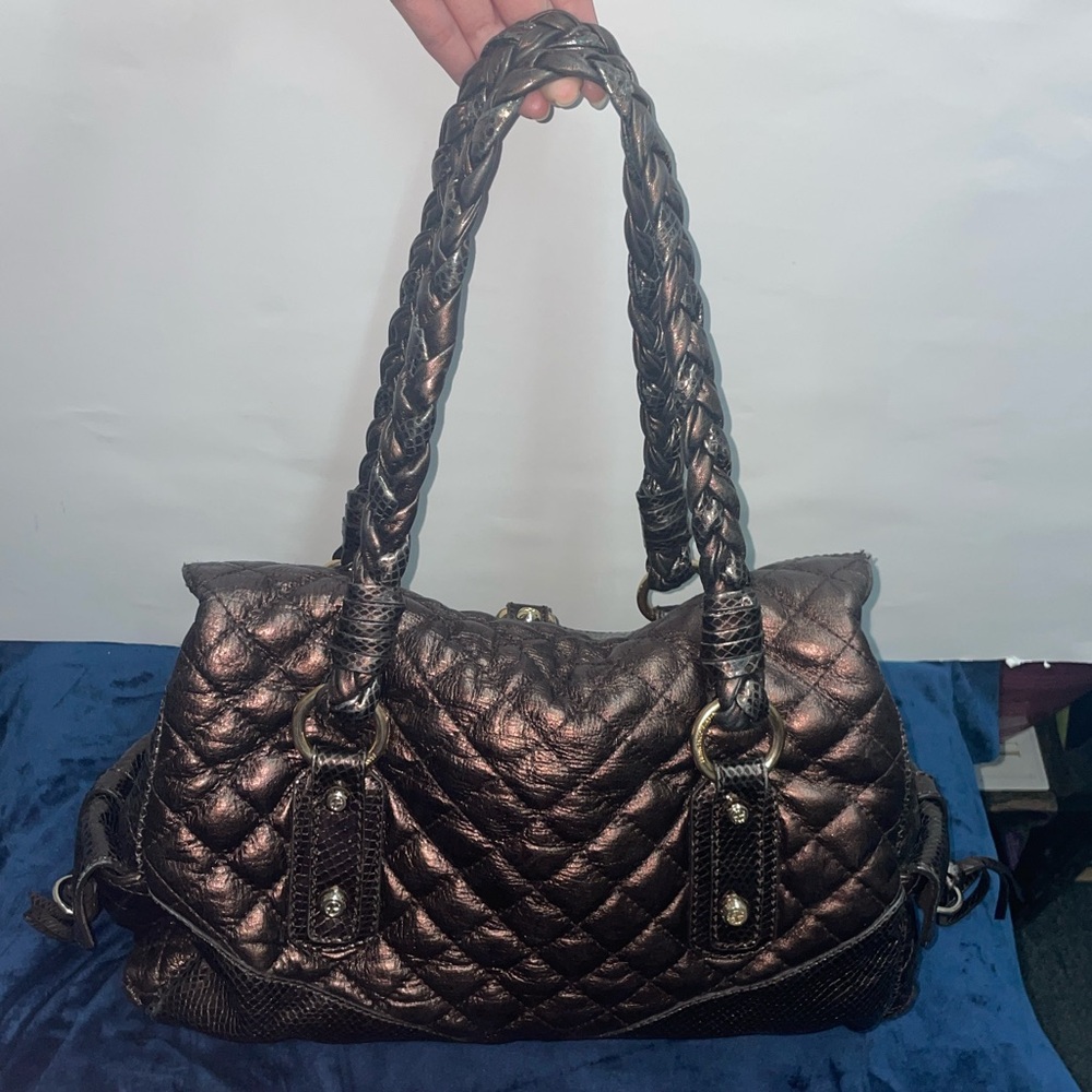 Francesco Biasia Quilted Shoulder Bag - Picture 3 of 17